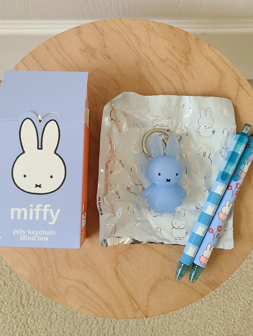 Miffy Jelly Keychain Blind Box Set - Blueberry Figure